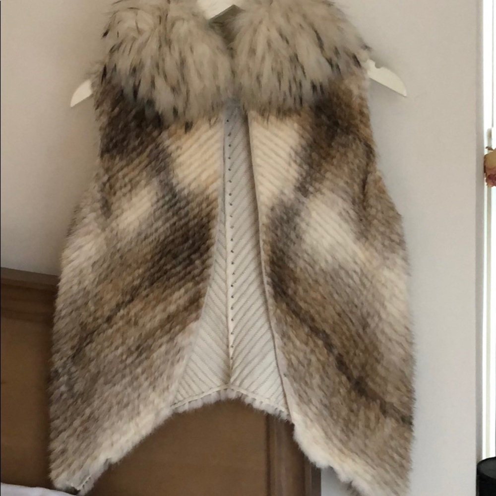 J. Mendel Mink Vest